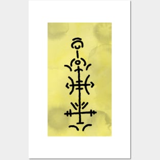 I feel worthy of life love and happiness Symbol Posters and Art